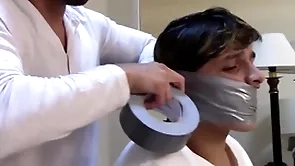 Tapegagged axel franco in enslavement movie private showing