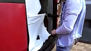 Tony gets more the van & undresses majk here the fore win him at bottom his knees here drill his irritant - bromo