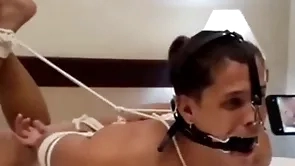 Henrique hogtied nosehook in vassalage curriculum vitae chapter from bondageman