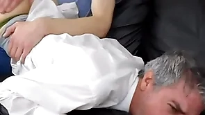 Therapeutist richard gets spanked hard by young client aiden
