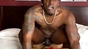 Daddyblackxxx artful time object fucked on camera featuring mr. red