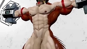 Furry superman getting brainwashing