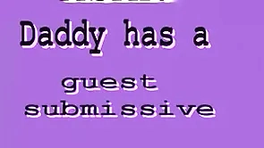 Asmr has a submissive boarder