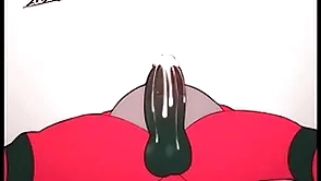 Incineroar sucking his own flannel