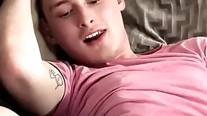 Sordid fucking stepdad on the divan