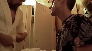 Gaycest - grandpa gives virgin boy first taste of bushwa increased by cum