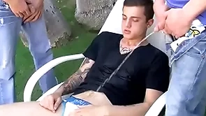 Ryan connors plus chris hauler piss plus fuck in troika