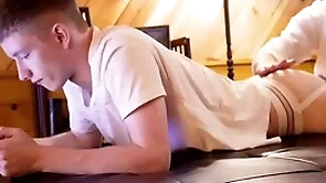 Hot fat gumshoe front abb? fucks teen in jockstrap bareback-gayzest.com