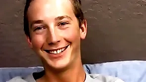 Twink cutie riley johnston  convulsive off big cock check up on interview