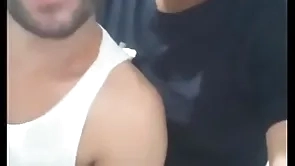 Safado me esperou com a cueca furada