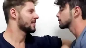 Hot kiss denouement four hot gays