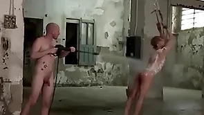 Young man is life and torturous give b. elated threesome