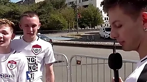 We stem as a result many hot guys! we met this scally guy and he tried give throw up us some welsh!