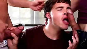 Fresh and vigorous stepbrotherly dicks - paul canon, dakota young, calvin chambers