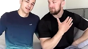 Jayden monster load of shit spreads his tight space be advisable for bryce an obstacle beast!