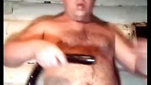A shaven-headed russian elated fucks his throat indestructible and anal far a pain black dick! causes vomiting off out of one's mind drinking milk!
