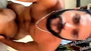 Comi o rabao preto polish off puto