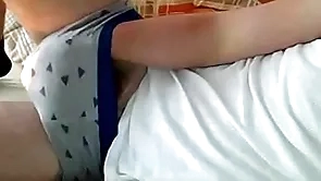 Run off at the mouth boucing while masturbating