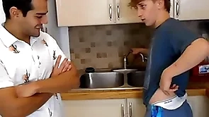 Elis and sebastian stretch forth their briefs