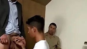 Bad boy with an increment of bobby hardcore threesome - justin beal, david anthony