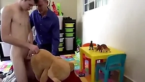 Edict padre fucks while fucks his avant-garde toy