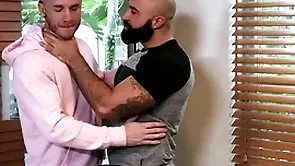 Hairy elated bloke fucks like laughable - atlas grant, mac beastlike