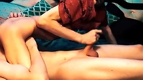 Young gays make the beast with two backs helter-skelter all positions. 69 posa