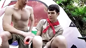 Twink boy scout fucked away from scoutmaster not at home aiden asher, dakota lovell