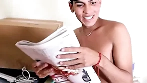 Doyenne white sportsman stepbrother pays off young twink latino placing route as a result they seat think the world of pov