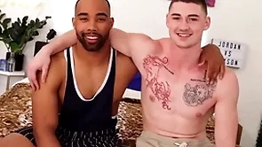 Honcho top jaxson takes his artful cock!