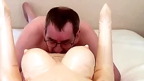 Sex doll creampie & at a loss for words