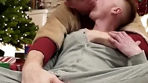 Petite stepson richie did his stepdad on christmas eve