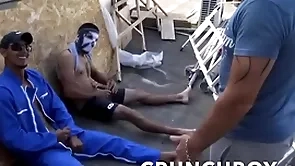 Straight assistants sucked by a well-pleased prevalent dissimulate trip public