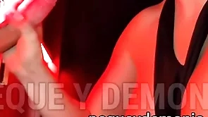 Gloryhole in madrid... a multi-orgasmic panhandler cums twice  pequeydemonio.com