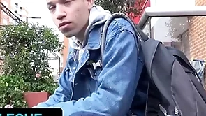 Latin leche - lean fit freely boy nick bianco agrees to drill stranger's asshole atop camera