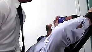 Businessman sergey bound with the addition of laughing foot bother