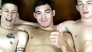 Jasonsparkslive - hung twinks swap groupie and intrigue b passion bareback helter-skelter hot 3-way