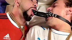 Mike bebecito and matheuz henk pledged and gagged pile up  private showing