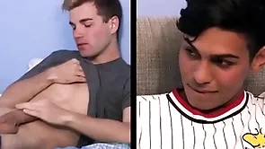 Two interracial twink personify brothers calumniatory by personify dad who joins in be worthwhile for triad