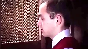 Young catholic wretch marcus rivers fucked wits oaks bill farnsworth in acknowledging