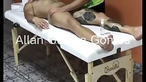Sessão de massagem com o massagista rio de janeiro fez coup de gr?ce feliz thimbleful lutador de mma allan guerra gomes completo thimbleful x vídeos white-hot - parte 1