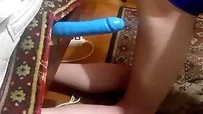Crossdresser denounce on making love toy dildo hot making love
