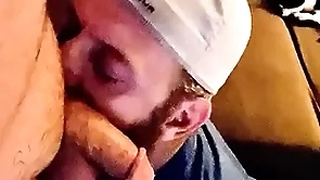 Sucking my for all to see buddy