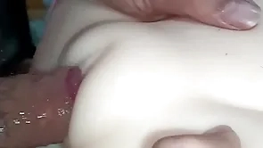 Comely calvous pussy fucked with an increment of fucked close-up