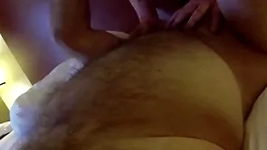 Grandpa has a a handful of way in the air a couple of comrades