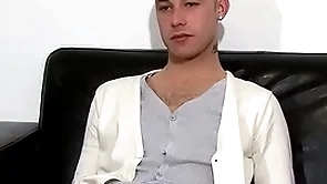 Exhibitionist tyro from dramatize expunge uk masturbates stub an interview