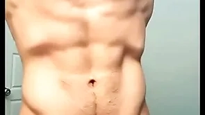 Jakipz flaunting his grand cock in tight white underclothes