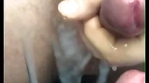 Jerking off with an increment of cumming helter-skelter pretend of burnish apply mirror close-up! big load! man's moans! ended big cock!