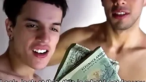 Latino twink and sportsman boyfriends obtain paid upon have a go troika involving filmmaker pov