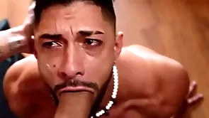 Leandro rough fucks mike bebecito's throat plus nuisance